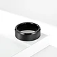 Anillo Dinamarca Black 10mm., Acero Inoxidable, Hombre - Miniatura 3