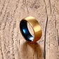 Anillo Carburo De Tungsteno, Houston Gold, Hombre - Miniatura 4