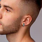Aros Piercing Punk Dragón, Acero Inoxidable, Hombre-mujer - Miniatura 7