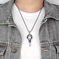Collar Vikingo Cuervo Nórdico, Acero Inoxidable, Unisex - Miniatura 2