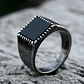 Anillo Vintage And Black, Acero Inoxidable, Hombre - Miniatura 2
