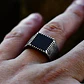 Anillo Vintage And Black, Acero Inoxidable, Hombre - Miniatura 3