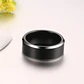 Anillo Carburo De Tungsteno, Black And Silver, Hombre - Miniatura 4