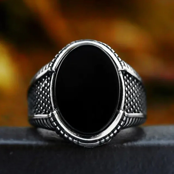 Anillo Bizancio, Acero Inoxidable, Hombre 3