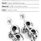 Aros Punk Rock Cráneos, Acero Inoxidable, Hombre-mujer - Miniatura 5