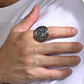 Anillo Sello Pentagrama, Acero Inoxidable, Hombre - Mujer - Miniatura 2