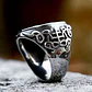 Anillo Sello Pentagrama, Acero Inoxidable, Hombre - Mujer - Miniatura 6