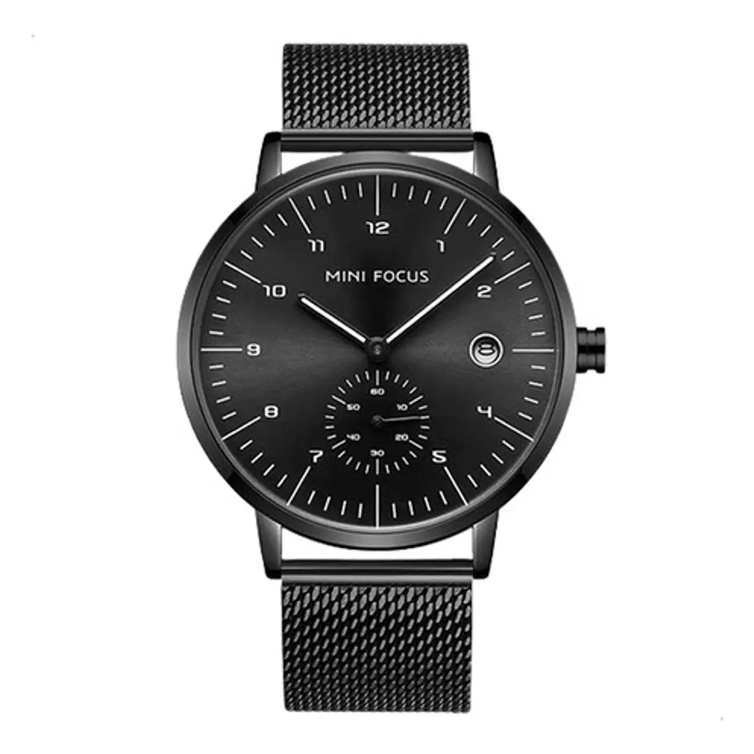 Reloj Mini Focus 0303g Análogo, Correa Acero Inoxidable 1