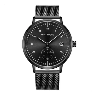 Reloj Mini Focus 0303g Análogo, Correa Acero Inoxidable