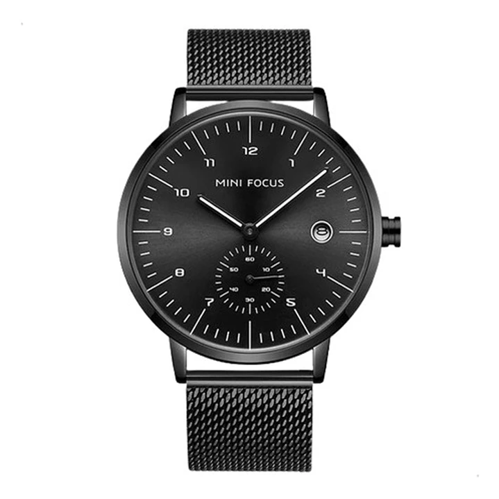 Reloj Mini Focus 0303g Análogo, Correa Acero Inoxidable 1