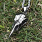 Collar Vikingo Cuervo Nórdico, Acero Inoxidable Hombre-mujer - Miniatura 2