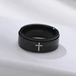 Anillo Spinner Giratorio Cross, Acero Inoxidable, Unisex - Miniatura 4