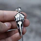 Collar Vikingo Cuervo Nórdico, Acero Inoxidable Hombre-mujer - Miniatura 8