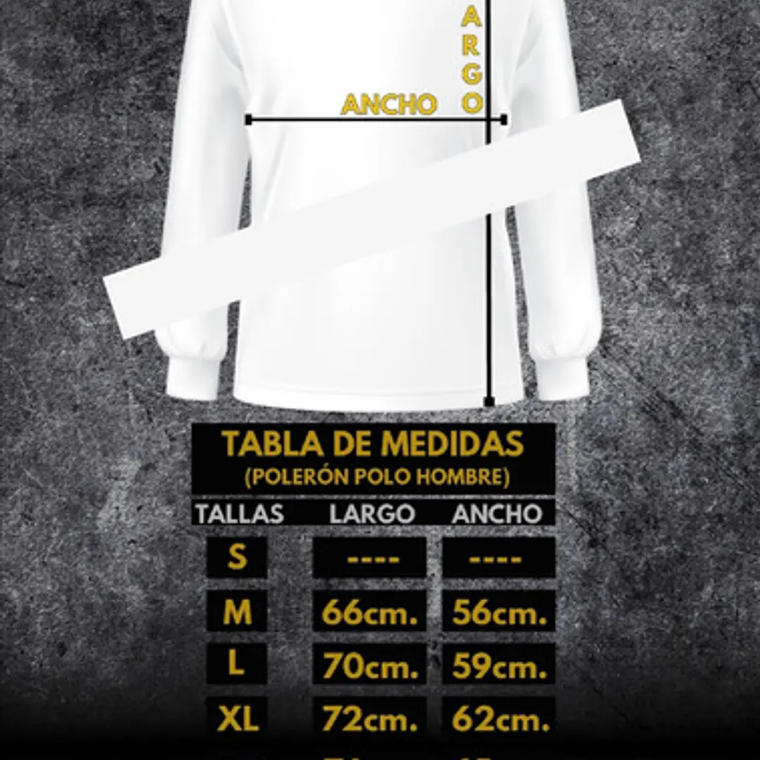 Polerón Vikingo Valknut, Estilo Polo Burdeo, Hombre M Burdeo 2