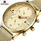 Reloj Reward Gold Análogo, Correa Acero Inoxidable, Hombre - Miniatura 4