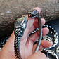 Brazalete Vikingo Jormungandr, Acero Inoxidable, Unisex - Miniatura 3