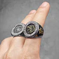 Anillo Sello Fenrir, Lobo Nórdico, Acero Inoxidable, Hombre - Miniatura 4