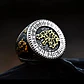 Anillo Sello Fenrir, Lobo Nórdico, Acero Inoxidable, Hombre - Miniatura 3