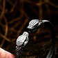 Brazalete Vikingo Jormungandr, Acero Inoxidable, Unisex - Miniatura 9
