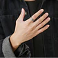 Anillo Compromiso Carburo De Tungsteno 6mm. Silver, Unisex - Miniatura 2