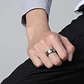 Anillo Carburo De Tungsteno, Baltimore Silver, Hombre - Miniatura 2