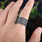 Anillo Vikingo Midgard, Acero Inoxidable, Unisex - Miniatura 2