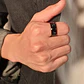 Anillo Irlanda Black And Blue, Carbon Fiber, Hombre - Miniatura 3