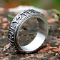 Anillo Big Runes, Spinner Giratorio, Acero Inoxidable - Miniatura 4