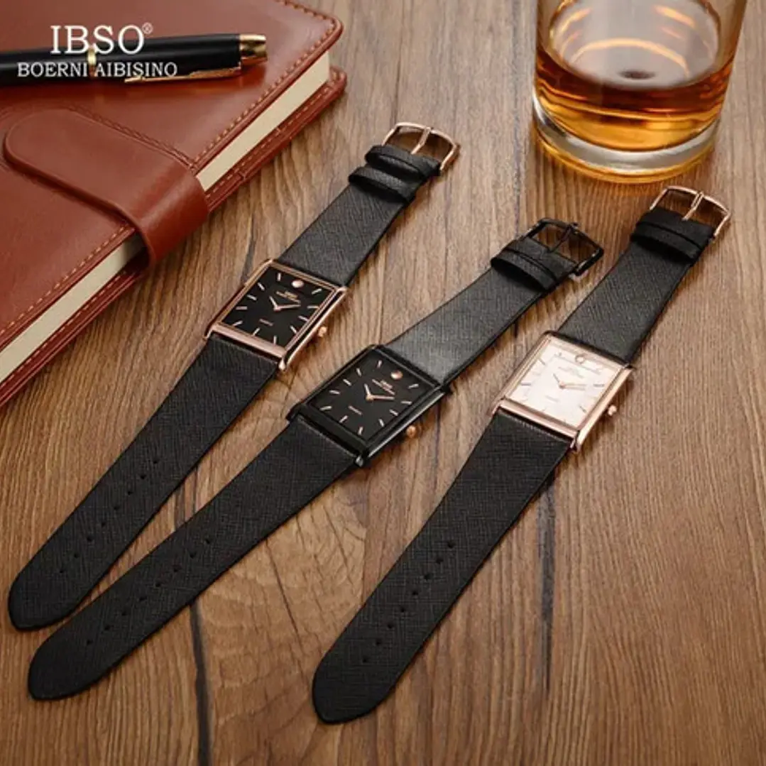 Reloj Ibso 2232 Análogo, Correa Cuero, Hombre 2