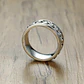 Anillo Silver Chain Con Spinner Giratorio, Acero Inoxidable - Miniatura 4