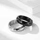 Anillo Estambul, Spinner Giratorio, Acero Inoxidable, Unisex - Miniatura 4