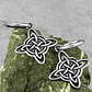 Aros Pendientes Nudo De Bruja, Acero Inoxidable, Mujer - Miniatura 2