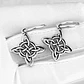 Aros Pendientes Nudo De Bruja, Acero Inoxidable, Mujer - Miniatura 4