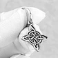 Aros Pendientes Nudo De Bruja, Acero Inoxidable, Mujer - Miniatura 5