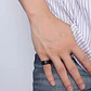 Anillo Carburo De Tungsteno, Baltimore Dark Gray 8mm, Hombre - Miniatura 5