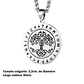 Collar Árbol de la Vida con Spinner Giratorio, Acero Inox. - Miniatura 3