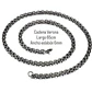Collar Cadena Verona, Acero Inoxidable Vintage, Hombre - Miniatura 8