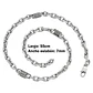 Collar Cadena Barcelona, Acero Inoxidable, Hombre - Miniatura 4