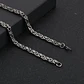 Collar Cadena Milán, Acero Inoxidable Vintage, Hombre - Miniatura 4