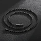 Collar Cadena Turbillón Nápoles, Acero Inoxidable, Hombre - Miniatura 2