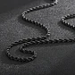 Collar Cadena Turbillón Nápoles, Acero Inoxidable, Hombre - Miniatura 4