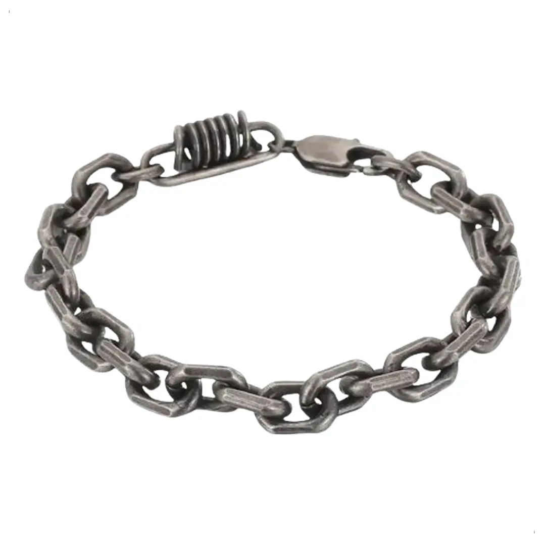 Pulsera Cadena Vintage Exodus, Acero Inoxidable, Hombre 1