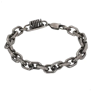 Pulsera Cadena Vintage Exodus, Acero Inoxidable, Hombre