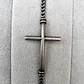Pulsera Cruz, Acero Inoxidable Vintage, Hombre - Miniatura 6