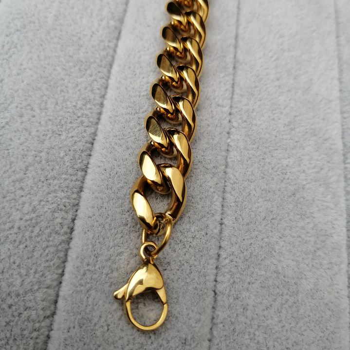 Pulsera Black and Gold, Acero Inoxidable 316L, Hombre 5