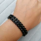 Pulsera Negra Espiga 11mm. Acero Inoxidable, Hombre - Miniatura 3