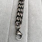 Pulsera Cadena Cubana Vintage 10mm., Acero Inoxidable - Miniatura 5