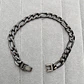 Pulsera Cadena 7mm, Acero Inoxidable Envejecido, Hombre - Miniatura 5