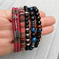 Conjunto Pulseras Piedras Naturales Ónix, Ojo Tigre, Arrow - Miniatura 3