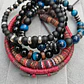 Conjunto Pulseras Piedras Naturales Ónix, Ojo Tigre, Arrow - Miniatura 4